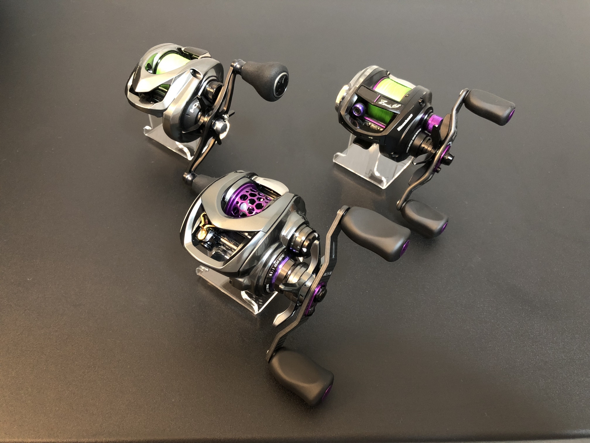 いろいろなベイトリール