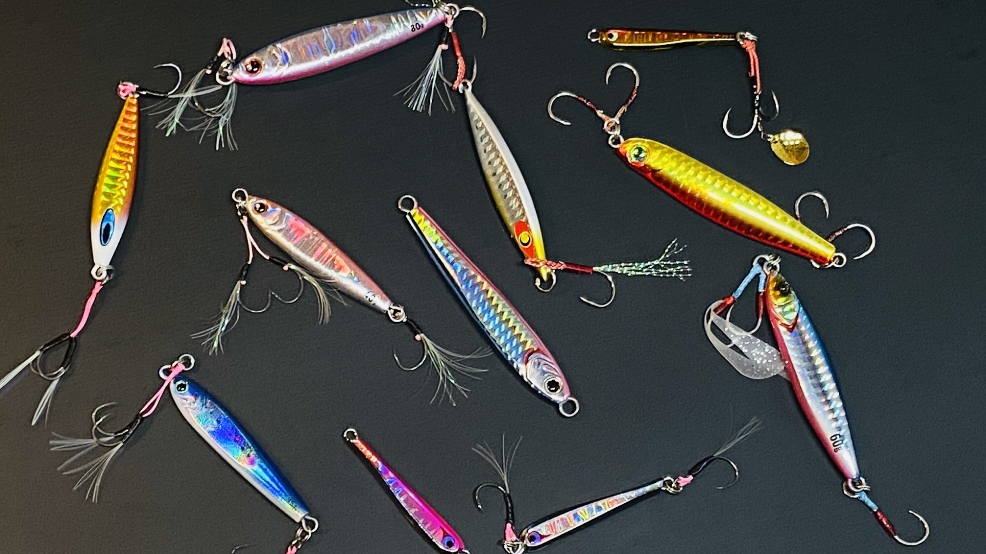 いろいろなメタルジグ