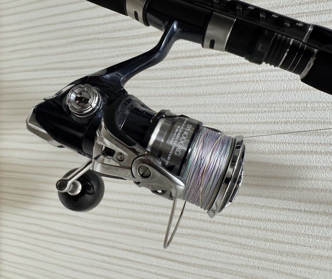 サワラキャスティング用スピニングリールシマノツインパワーSW4000XG