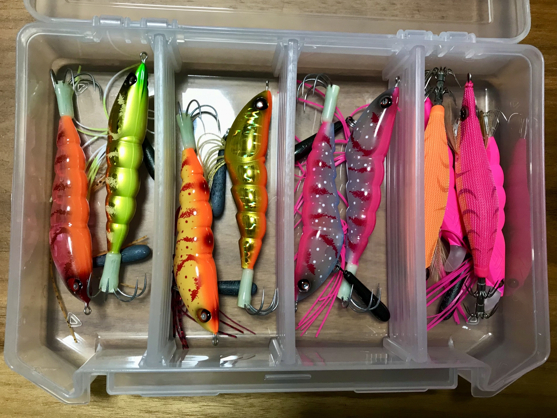 タコエギたくさん